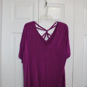 Lane Bryant Pink Blouse Women's Size 18/20